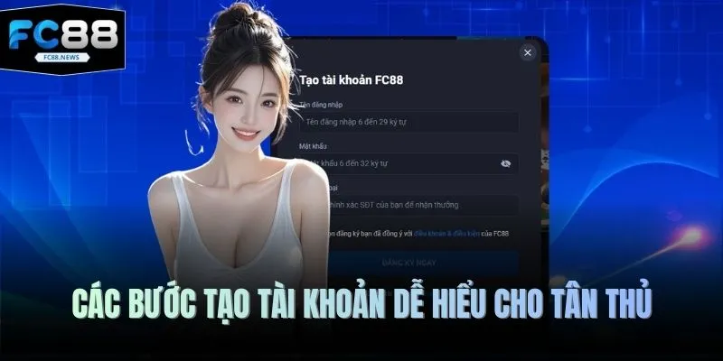 Các bước tạo tài khoản dễ hiểu cho tân thủ